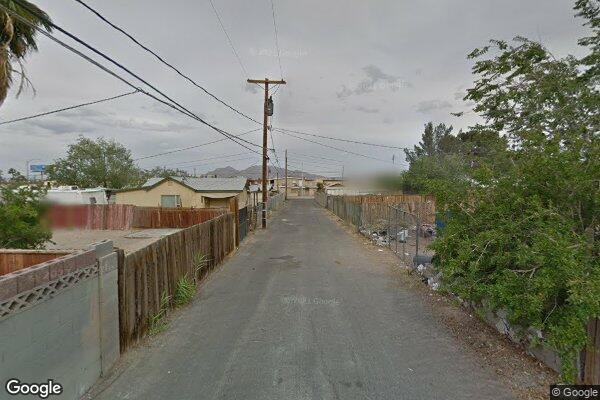 Street scan — alley view